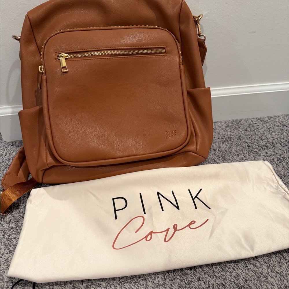 Pink Cove Backpack Purse